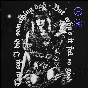 They Say I Did Something Bad, But Why's It Feel So Good Destructed Tee